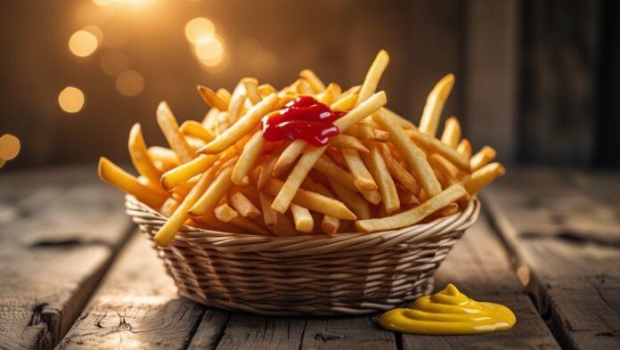 golden-crispy-French-fries