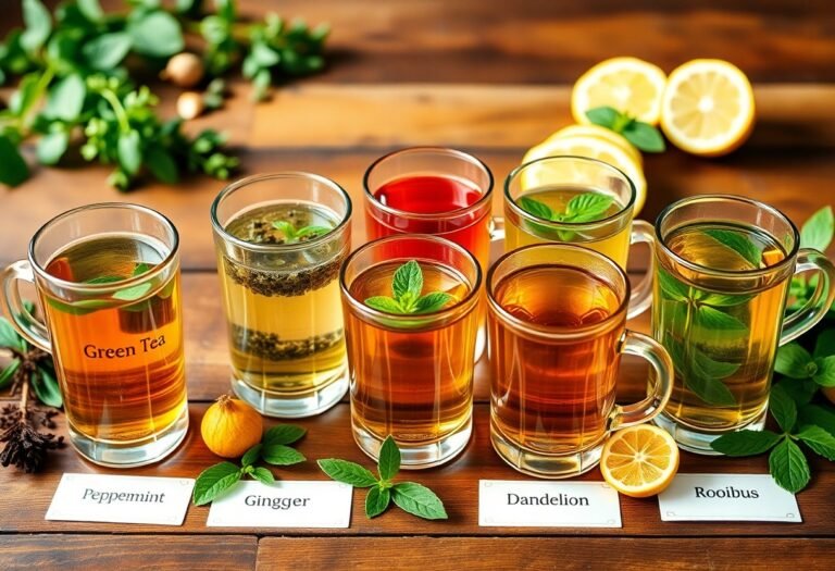 Top 7 Herbal Teas for Weight Loss and Detox