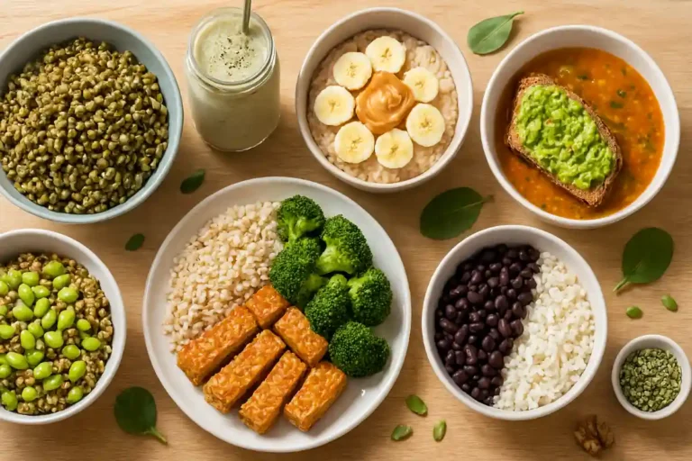High-Protein Plant-Based Food