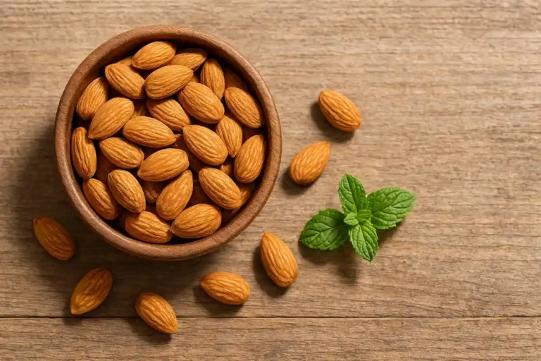 almonds DNA protection